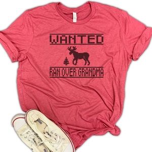 Grandma Got Run Over By A Reindeer Unisex Relaxed